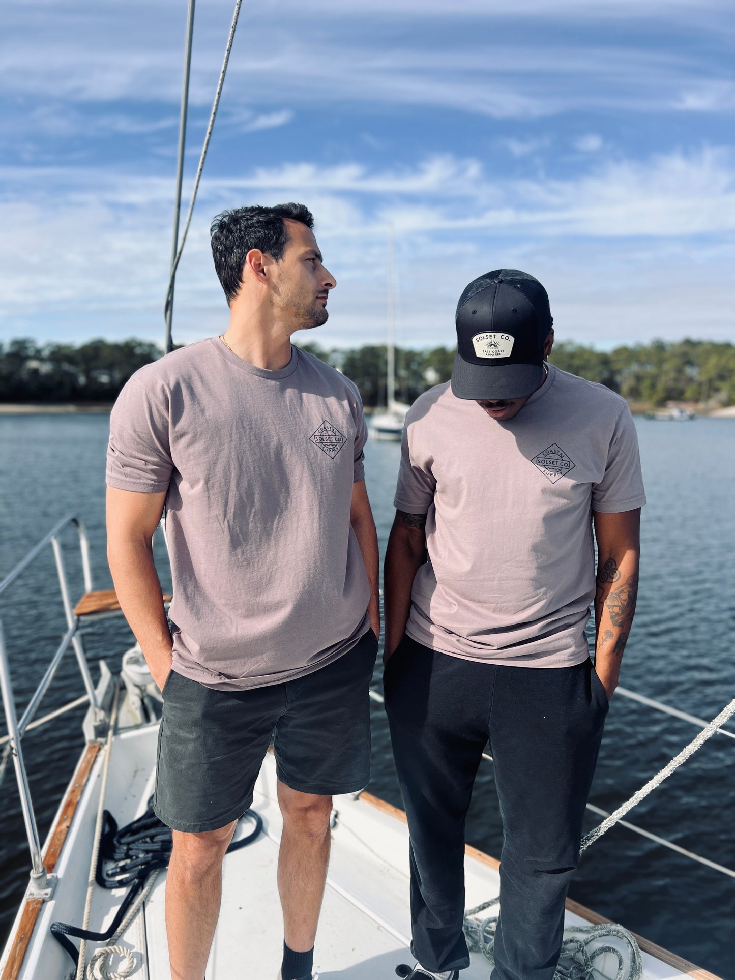 Coastal Supply Unisex Short Sleeve Tee, Shiitake